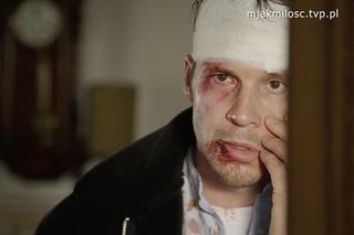 M jak miłość odc. 1809 nowy sezon po wakacjach. Marcin (Mikołaj Roznerski) w domu Martyny