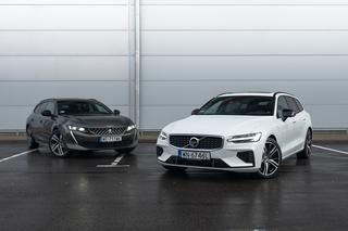 Które kombi jest bardziej premium? Volvo V60 czy Peugeot 508 SW? OPINIA, PORÓWNANIE