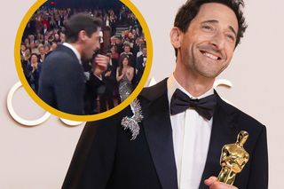 Adrien Brody zażenował widzów na Oscarach. Niesmaczną wpadkę wychwyciły kamery