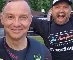 Andrzej Duda został surferem 