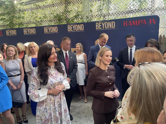 Pierwsza dama Marta Nawrocka w Pierożku na Greenpoincie