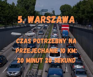 Najbardziej zakorkowane polskie miasta! Gdzie jeździ się najdłużej?