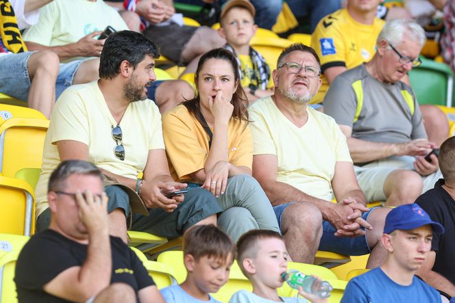 Kibice na meczu GKS Katowice - Arka Gdynia