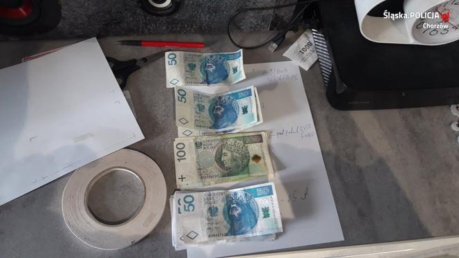 Kserowali banknoty i płacili nimi za zakupy. Rodzina z Chorzowa otworzyła własną fabrykę pieniędzy