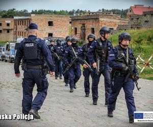 Napad i ucieczka - ćwiczenia lubuskich policjantów