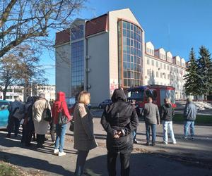 Ewakuacja w zamojskiej delegaturze Lubelskiego Urzędu Wojewódzkiego