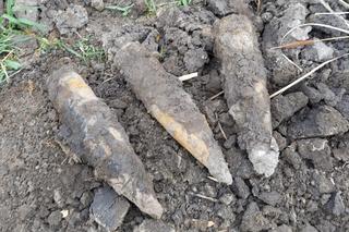 W Szubinie znaleziono pociski artyleryjskie