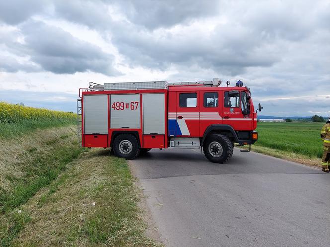 Wypadek w Kałkowie 22.05.22