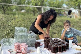 Czereśnie na farmie Jabusko w Świętokrzyskiem