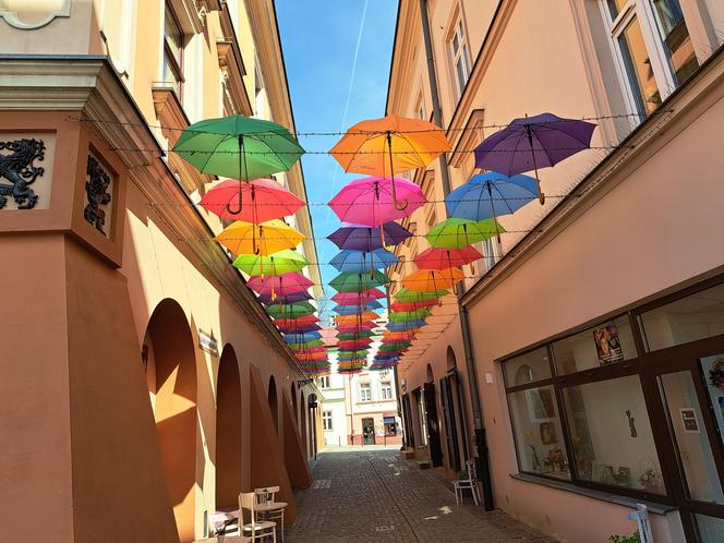 Tarnowskie Umbrella Sky na ul. Piekarskiej