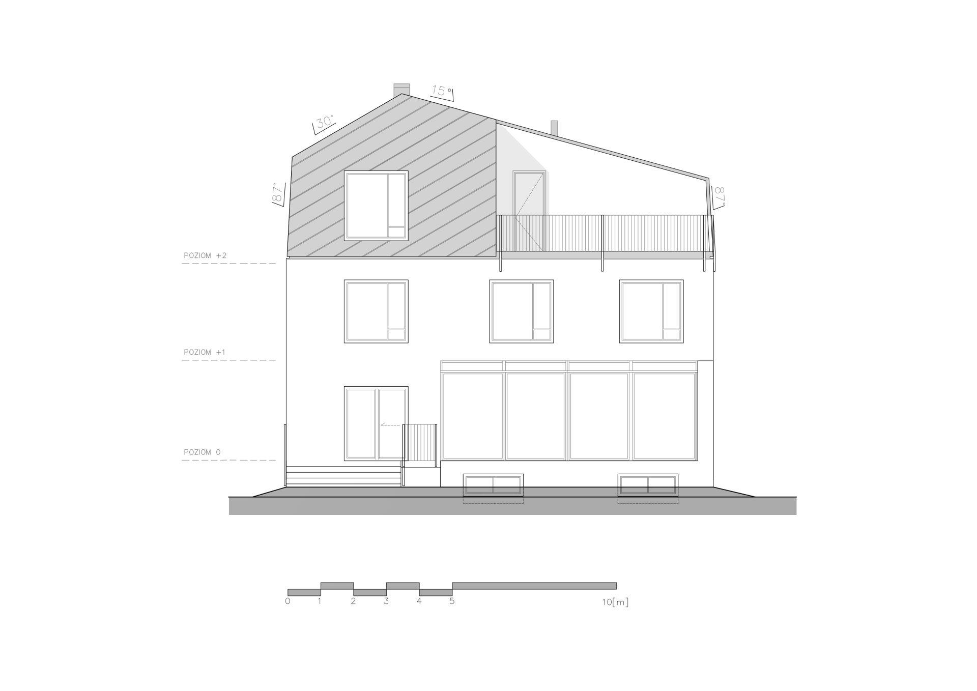 Dom z czapką projektu IFAgroup