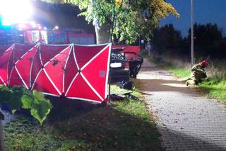 Tragiczny wpadek w Trzciance. Mariusz rozbił się na drzewie