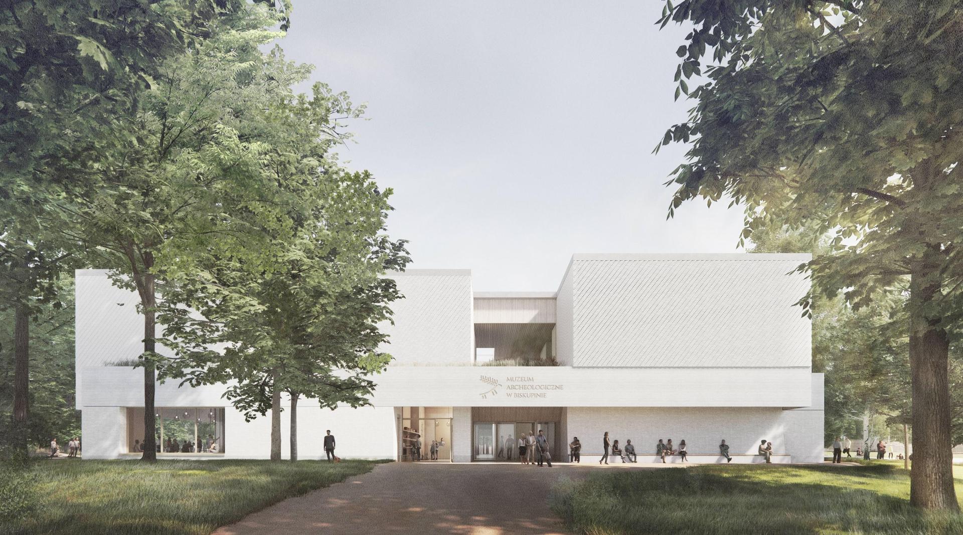 Pawilon ekspozycyjny w Biskupinie