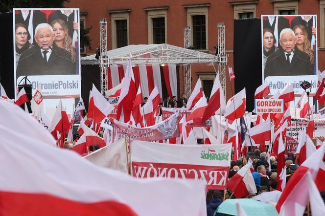 Manifestacja PiS w Warszawie (11.10.2025)