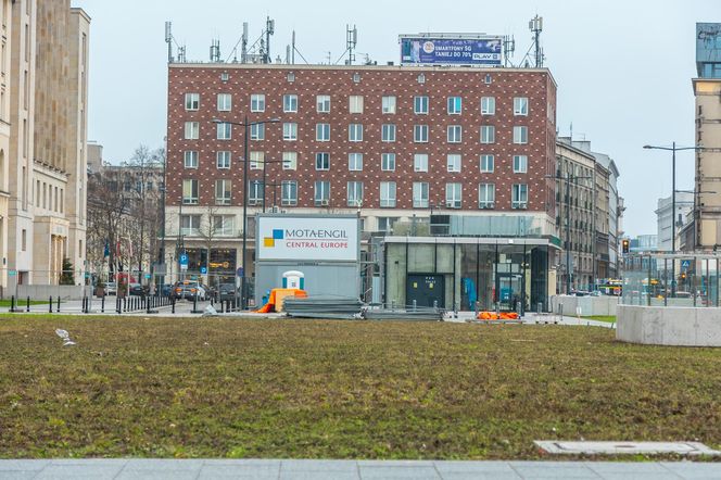 Budowa parkingu podziemnego pod placem Powstańców Warszawy