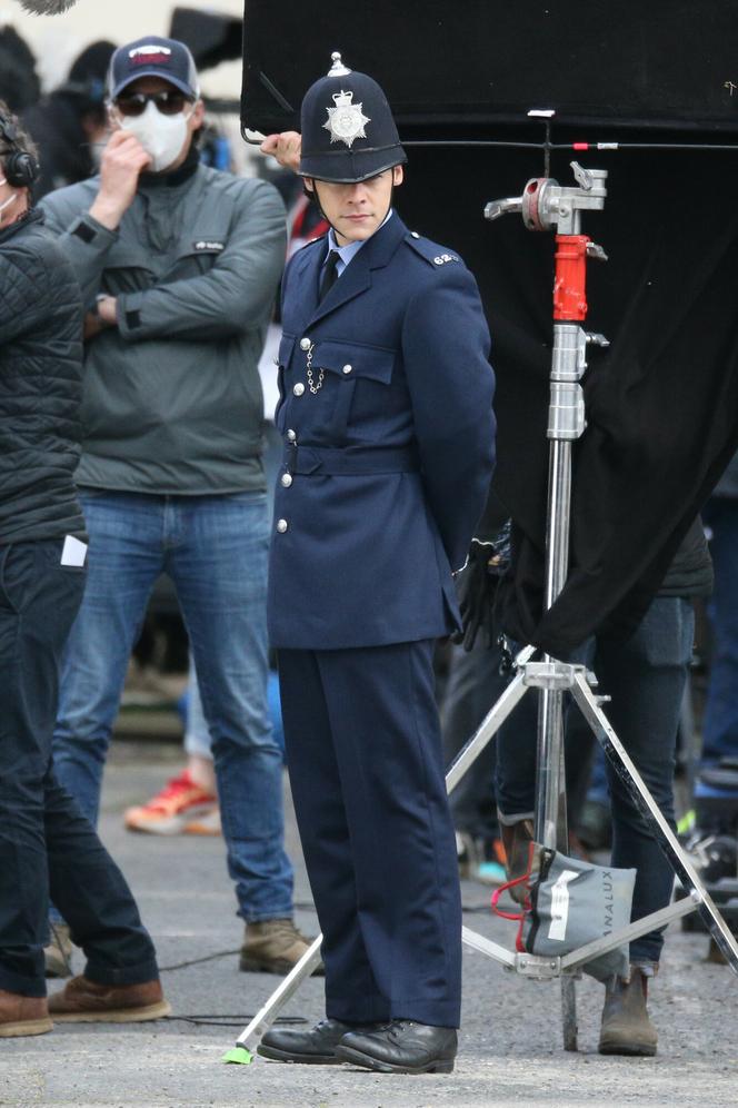 Harry Styles na planie My Policeman