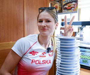 Pia Skrzyszowska lubi sushi