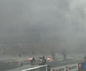 Gorąco na stadionie podczas meczu z Litwą! Zapłonęły serpentyny!