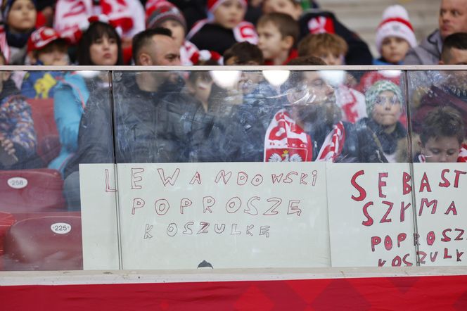 Kibice wspierają Polskę w meczu z Litwą. Zobacz zdjęcia