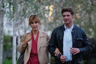 	M jak miłość odc. 1833. Kama (Michalina Sosna), Marcin (Mikołaj Roznerski)