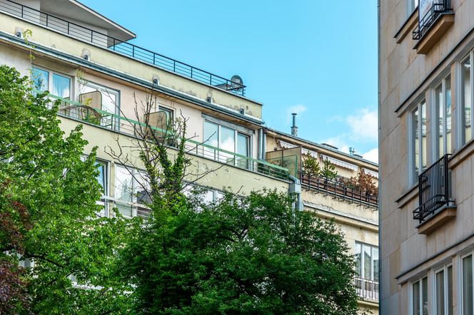 Dom pod żaglem w Warszawie