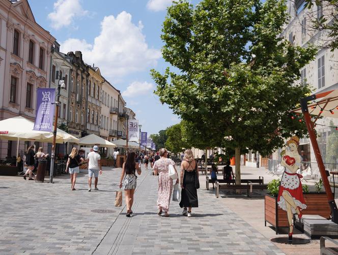 Upał w centrum Lublina