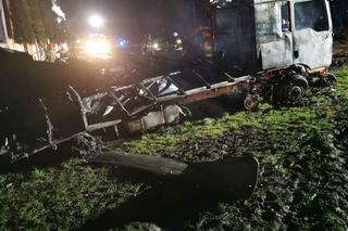 Milionowe straty po ogromnym pożarze w Jędrychowie niedaleko Iławy