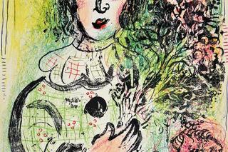 Marc Chagall, Klaun z kwiatami