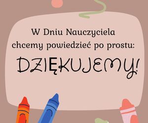 Kartka z okazji Dnia Nauczyciela