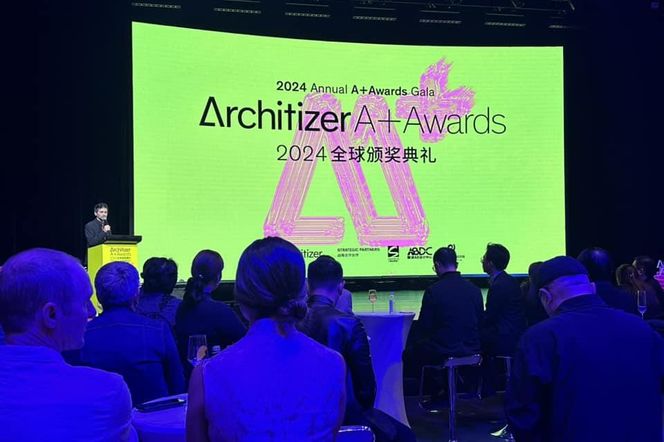 Wręczanie nagrody Achitizer A+ Awards w kategorii Healthcare dla IFA Group, 21 listopada 2024