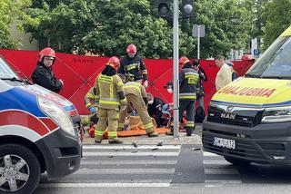 Makabryczny wypadek na Woli