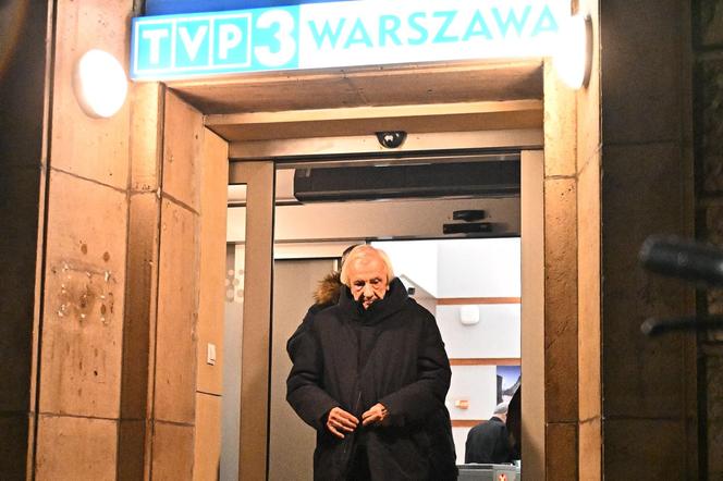 Ważni politycy PiS w siedzibie TVP Info