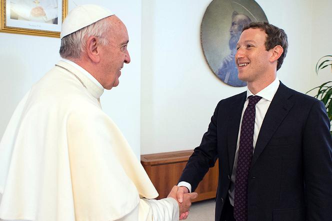 O czym Zuckerberg rozmawiał z papieżem Franciszkiem?