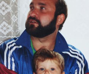 Robert Lewandowski z ojcem Krzysztofem