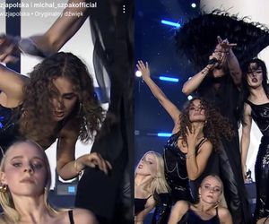 Michał Szpak zgubił mikrofon na scenie! Tancerka dostała po głowie