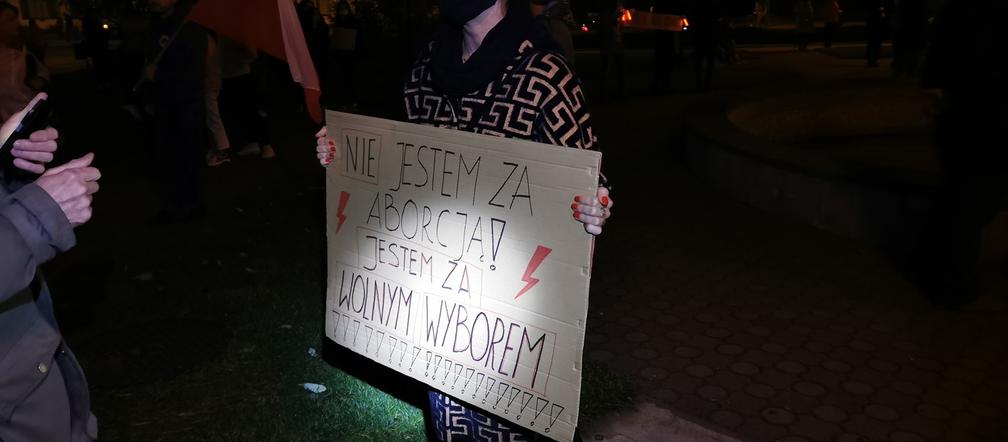 Protest w Drawsku Pomorskim 