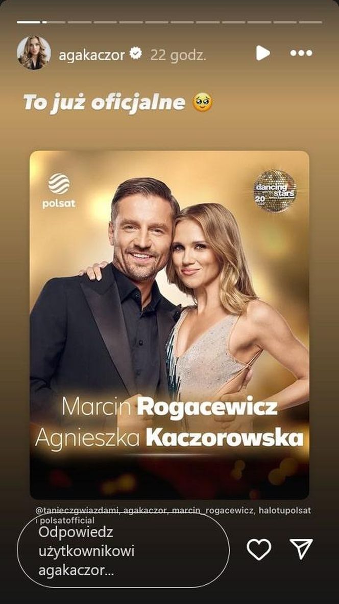 Trening czy randka? Kaczorowska i Rogacewicz rozpalają parkiet!