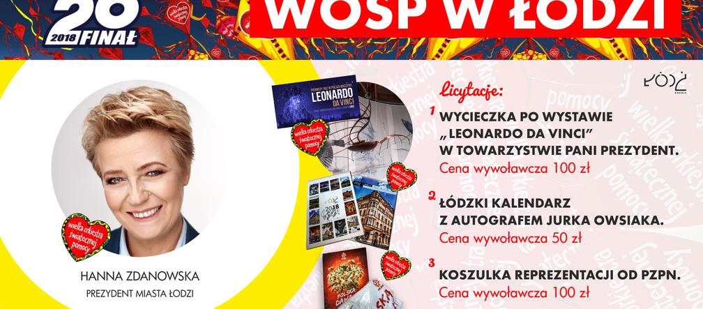 1 Łódzkie licytacje WOŚP 2018