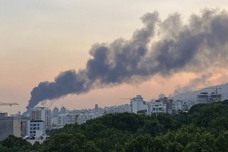 Dramatyczna noc i poranek na Bliskim Wschodzie. Jednym z celów był reaktor jądrowy