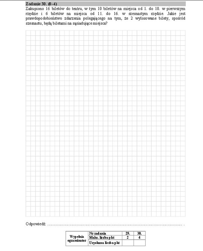 matura próbna 2014 CKE matematyka 12