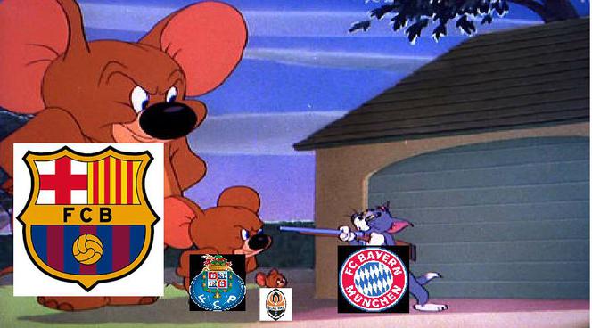 Memy Bayern - Barcelona