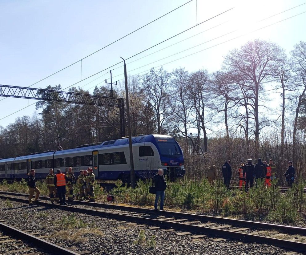 Tragedia na torach w Olsztynie. Nie żyje młoda kobieta