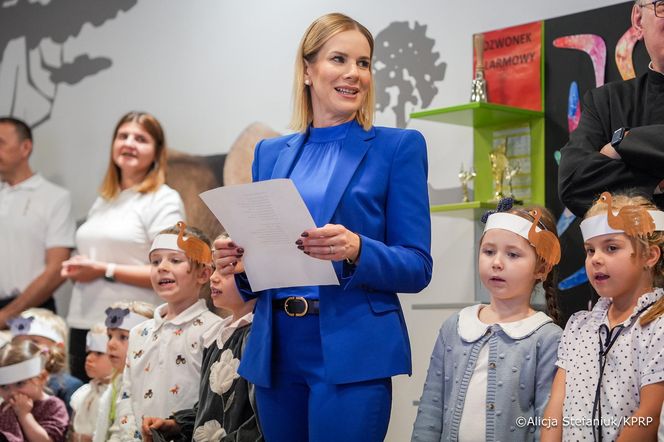 Marta Nawrocka odwiedziła przedszkole