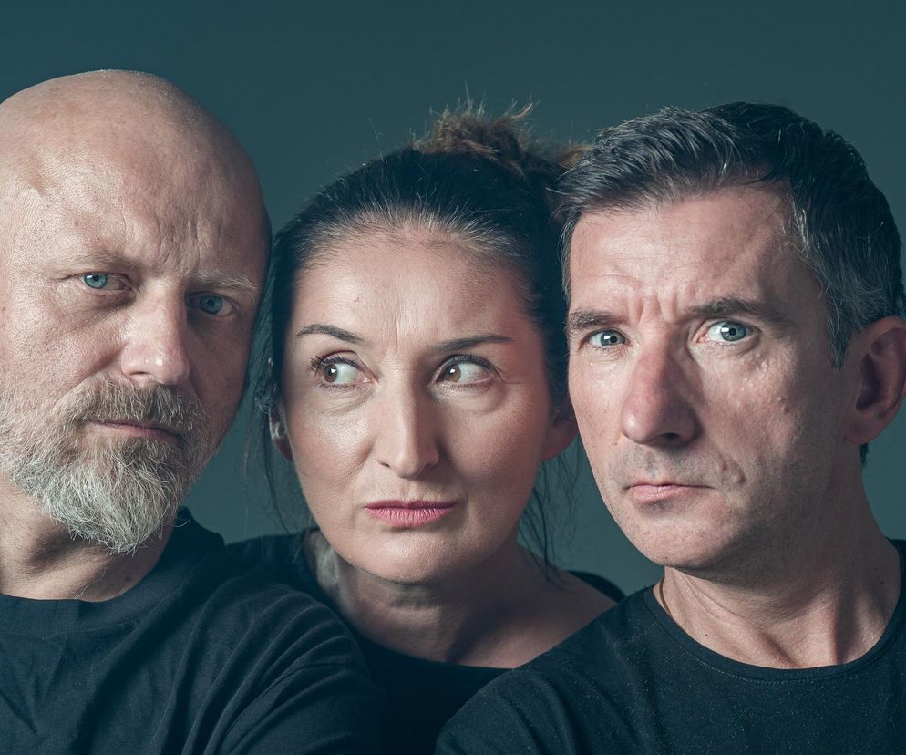 Grupa Mumio w składzie od lewej: Dariusz Basiński, Jadwiga Basińska, Jacek Borusiński 