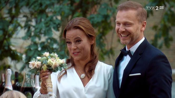 M jak miłość. Andrzej Budzyński (Krystian Wieczorek), Magda (Anna Mucha)