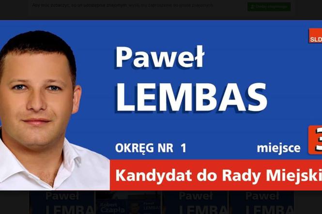 Radny Paweł Lembas