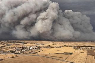 Pożary w Hiszpanii, Portugalii, Turcji.
