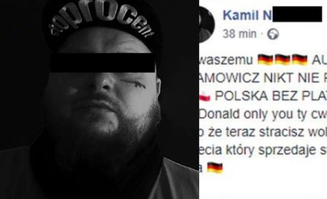 Raper Deder zatrzymany przez policję za mowę nienawiści! Hejterzy, idziemy po was