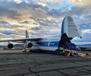 Rosyjski AN-124-100 firmy Volga-Dnepr