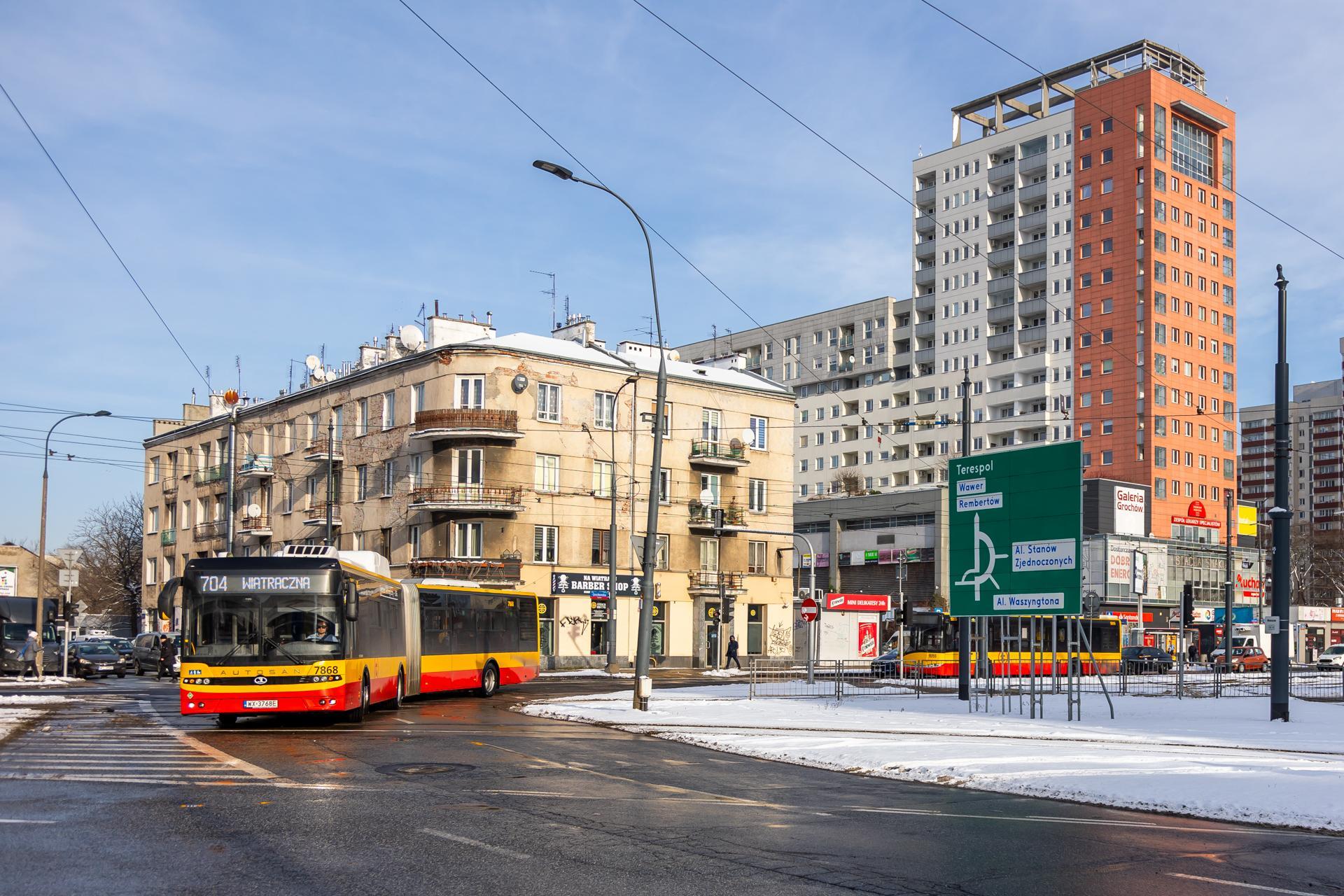 Rondo Wiatraczna w Warszawie